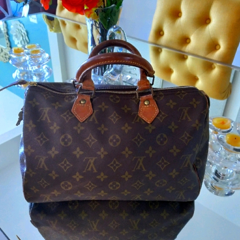 *SOLD*~LOUIS VUITTON VINTAGE SPEEDY 30 - Picture 1 of 10
